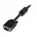StarTech.com 2m Coax High Resolution Monitor VGA Video Cable HD15 M/M - Cabo VGA - HD-15 (VGA) (M) para HD-15 (VGA) (M) - 2 m - moldado - preto