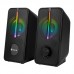 Colunas NGS GSX-150: 2.0 Canais, 6W RMS, RGB