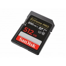 Cartão de Memória SanDisk Extreme PRO - SDXC 512GB, Classe 10, U3, V30