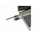 Kensington ClickSafe Universal Combination Laptop Lock - trancamento do cabo de segurança - K68105EU