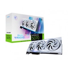 Placa gráfica MSI GAMING GeForce RTX 5070 12G TRIO OC WHITE, 12GB GDDR7, 192-bit, Branca Placa gráfica MSI GAMING GeForce RTX 5070 12G TRIO OC WHITE, 12GB GDDR7, 192-bit, Branca