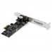 StarTech.com 1 Port PCIe Network Card - 2.5Gbps 2.5GBASE-T PCIe Network Card x4 PCIe - PCI Express LAN Card - RTL8125 (ST2GPEX) - Adaptador de rede - PCIe x4 baixo perfil - Gigabit Ethernet de 10M/100M/1G/2.5 x 1