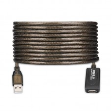 Cabo USB Ewent EW1023 20m USB 2.0 Cabo USB Ewent EW1023 20m USB 2.0