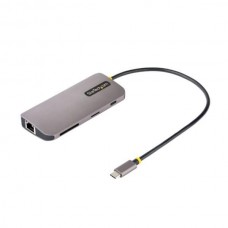 StarTech.com USB C Multiport Adapter, 4K 60Hz HDMI Video, 3 Pt 5Gbps USB-A Hub, 100W Power Delivery Pass-Through, GbE, SD/MicroSD, USB Type-C Mini Travel Dock, 12 StarTech.com USB C Multiport Adapter, 4K 60Hz HDMI Video, 3 Pt 5Gbps USB-A Hub, 100W Power Delivery Pass-Through, GbE, SD/MicroSD, USB Type-C Mini Travel Dock, 12