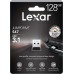 Pen Drive Lexar JumpDrive S47: 128GB, USB 3.2 Gen 1 Tipo A, Preto