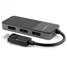 Adaptador Startech USB-C para 4x DisplayPort MST Hub Adaptador Startech USB-C para 4x DisplayPort MST Hub