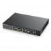 Switch Zyxel GS1900-24EP Gigabit Ethernet Gerenciado L2 PoE: 24 portas, 48 Gbps, 8000 entradas MAC