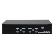 Comutador KVM Startech SV431DPUA - 4 Computadores, USB, Áudio