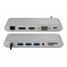 Kensington UH1440P - estação de engate - USB-C 3.2 Gen 1 / Thunderbolt 3 / Thunderbolt 4 - VGA,HDMI,DP - GigE - K33853WW Kensington UH1440P - estação de engate - USB-C 3.2 Gen 1 / Thunderbolt 3 / Thunderbolt 4 - VGA,HDMI,DP - GigE - K33853WW