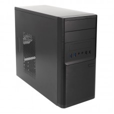 UNYKAch Caixa Micro ATX DARK SHADOW BLACK 300W 85W Eficiência- 2xUSB 3.0 + 2xUSB 2.0