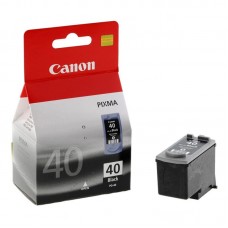Canon PG-40BK - 16 ml - Alto Rendimento - preto pigmentado - original - tinteiro - para FAX JX210, PIXMA iP1800, iP1900, iP2600, MP140, MP190, MP210, MP220, MP470, MX300, MX310 Canon PG-40BK - 16 ml - Alto Rendimento - preto pigmentado - original - tinteiro - para FAX JX210, PIXMA iP1800, iP1900, iP2600, MP140, MP190, MP210, MP220, MP470, MX300, MX310