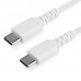 Cabo USB-C StarTech - Branco - 1m - Fibra de Aramida