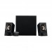 Colunas Logitech Z533 2.1, 60W, Preto, 980-001054 - Sistema de Som 2.1 com Subwoofer