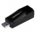 StarTech.com USB 3.0 to Gigabit Ethernet NIC Network Adapter - 10/100/100 Mbps Network Adapter - USB to Ethernet LAN Adapter - USB to RJ45 (USB31000NDS) - Adaptador de rede - USB 3.0 - Gigabit Ethernet - preto StarTech.com USB 3.0 to Gigabit Ethernet NIC Network Adapter - 10/100/100 Mbps Network Adapter - USB to Ethernet LAN Adapter - USB to RJ45 (USB31000NDS) - Adaptador de rede - USB 3.0 - Gigabit Ethernet - preto