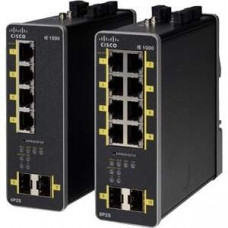Cisco Conmutador Ethernet Cisco IE-1000-4T1T-LM 5 Puertos Gestionable - 2 Capa compatible - Par trenzado - Montable en Riel