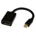 StarTech.com 6in Mini DisplayPort to DisplayPort Video Cable Adapter (MDP2DPMF6IN) - MDP2DPMF6IN StarTech.com 6in Mini DisplayPort to DisplayPort Video Cable Adapter (MDP2DPMF6IN) - MDP2DPMF6IN