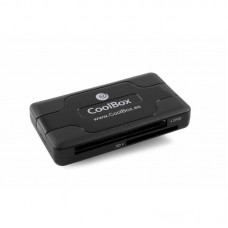 Leitor de Cartões Coolbox CRE-050: Compacto, USB 2.0, Multi-Cartões