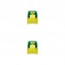 Cabo de Rede Nanocable Cat.6a RJ45, 1m, Verde, SFTP, AWG26