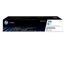 Toner HP Inc 117A Ciano: Laser, 700 páginas