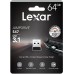 Pen Drive Lexar JumpDrive S47 USB 3.2 Gen 1 - 64GB, Preto