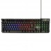 Teclado Gaming EWENT PL3319, USB, Iluminado RGB, Preto