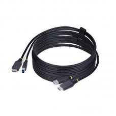 Cabo KVM StarTech, HU12210-KVM-CABLE, HDMI e USB 3.0, 3m, 4K a 60Hz