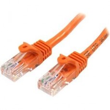StarTech.com 7m Orange Cat5e / Cat 5 Snagless Ethernet Patch Cable 7 m - Cabo patch - RJ-45 (M) para RJ-45 (M) - 7 m - PTNB - CAT 5e - sem nós - laranja StarTech.com 7m Orange Cat5e / Cat 5 Snagless Ethernet Patch Cable 7 m - Cabo patch - RJ-45 (M) para RJ-45 (M) - 7 m - PTNB - CAT 5e - sem nós - laranja