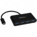 StarTech.com 4-Port USB-C Hub - Portable USB-C to 4x USB-A Hub - Bus-Powered USB 3.1 Gen 1 Type-C Hub - USB 3.0 Port Expander (HB30C4AB) - Hub - 4 x SuperSpeed USB 3.0 - desktop StarTech.com 4-Port USB-C Hub - Portable USB-C to 4x USB-A Hub - Bus-Powered USB 3.1 Gen 1 Type-C Hub - USB 3.0 Port Expander (HB30C4AB) - Hub - 4 x SuperSpeed USB 3.0 - desktop