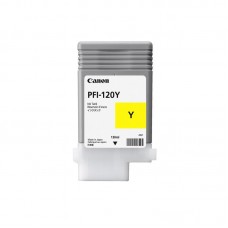 Cartucho de Tinta Canon PFI-120 Amarelo (2888C001): Original, 130ml, para imagePROGRAF TM
