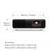 Projetor BenQ X500i, gama X, modelo JSC77, 4K, DLP, 2200 lúmenes