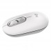 Rato Logitech Pop Mouse com Emoji: Branco, sem fios, Bluetooth 5.1, 4 botões