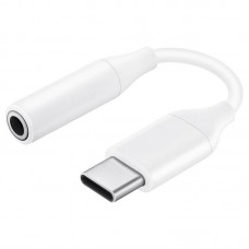 Adaptador Samsung EE-UC10JUWE - USB-C para Jack de Auscultadores, Branco Adaptador Samsung EE-UC10JUWE - USB-C para Jack de Auscultadores, Branco
