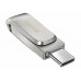SanDisk Ultra Dual Drive Luxe - drive flash USB - 256 GB - SDDDC4-256G-G46