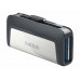 Sandisk Ultra Dual Drive USB TYPE-C Unidad Flash USB 64 GB USB TYPE-A / USB TYPE-C 3.2 GEN 1 (3.1 GEN 1) NEGRO, Plata