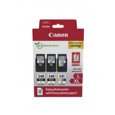 Canon PG-540Lx2/CL-541XL PVP - 4x6 Photo Paper (GP-501 50sheets) + L Black x2 & XL Colour Cartridges Canon PG-540Lx2/CL-541XL PVP - 4x6 Photo Paper (GP-501 50sheets) + L Black x2 & XL Colour Cartridges