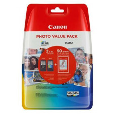 CANON - Pack Tinteiro Canon ValuePack PG-540XL / CL-541XL + Papel Fotográfico 10 x 15 (50 folhas)