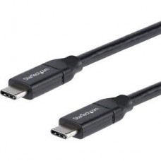 Cabo StarTech USB-C para USB-C 50cm, 5A, Thunderbolt 3