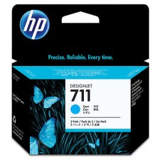 Tinteiro HP 711 Ciano (Pack 3) CZ134A