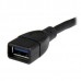 StarTech.com 6in Short USB 3.0 Extension Adapter Cable (USB-A Male to USB-A Female) - USB 3.1 Gen 1 (5Gbps) Port Saver Cable - Black (USB3EXT6INBK) - Cabo de extensão USB - USB Tipo A (F) para USB Tipo A (M) - USB 3.0 - 15.2 cm - moldado - preto - pa StarTech.com 6in Short USB 3.0 Extension Adapter Cable (USB-A Male to USB-A Female) - USB 3.1 Gen 1 (5Gbps) Port Saver Cable - Black (USB3EXT6INBK) - Cabo de extensão USB - USB Tipo A (F) para USB Tipo A (M) - USB 3.0 - 15.2 cm - moldado - preto - pa