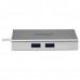 USB C Multiport Adapter - PD - Silver USB C Multiport Adapter - PD - Silver