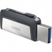 SanDisk Ultra Dual - Drive flash USB - 128 GB - USB 3.1 / USB-C