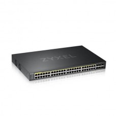 Switch ZYXEL GS2220-50HP: Gigabit Ethernet, 48 Portas PoE, 2 SFP Uplink Switch ZYXEL GS2220-50HP: Gigabit Ethernet, 48 Portas PoE, 2 SFP Uplink