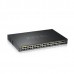 Switch ZYXEL GS2220-50HP: Gigabit Ethernet, 48 Portas PoE, 2 SFP Uplink Switch ZYXEL GS2220-50HP: Gigabit Ethernet, 48 Portas PoE, 2 SFP Uplink