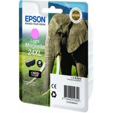 Epson 24XL - 9.8 ml - XL - magenta claro - original - blister com alarme RF - tinteiro - para Expression Photo XP-55, 750, 760, 850, 860, 950, 960, 970, Expression Premium XP-750, 850 Epson 24XL - 9.8 ml - XL - magenta claro - original - blister com alarme RF - tinteiro - para Expression Photo XP-55, 750, 760, 850, 860, 950, 960, 970, Expression Premium XP-750, 850