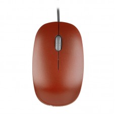 NGS Rato otico com fio USB 1000 dpi, 2 botões + scroll - Vermelho