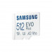Mem Micro Sdxc 512gb Samsung Evo Plus White