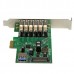 7 Pt PCI Express USB 3.0 Card - Std+LP