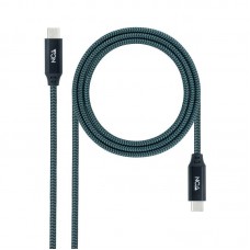 Cabo USB Nanocable USB-C Macho/Macho 100W 4K/60Hz - 0.5m - 10.01.4300-COMB
