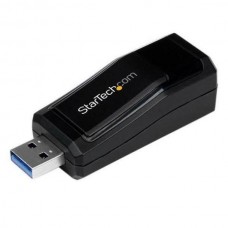 StarTech.com USB 3.0 to Gigabit Ethernet NIC Network Adapter - 10/100/100 Mbps Network Adapter - USB to Ethernet LAN Adapter - USB to RJ45 (USB31000NDS) - Adaptador de rede - USB 3.0 - Gigabit Ethernet - preto StarTech.com USB 3.0 to Gigabit Ethernet NIC Network Adapter - 10/100/100 Mbps Network Adapter - USB to Ethernet LAN Adapter - USB to RJ45 (USB31000NDS) - Adaptador de rede - USB 3.0 - Gigabit Ethernet - preto
