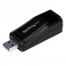 StarTech.com USB 3.0 to Gigabit Ethernet NIC Network Adapter - 10/100/100 Mbps Network Adapter - USB to Ethernet LAN Adapter - USB to RJ45 (USB31000NDS) - Adaptador de rede - USB 3.0 - Gigabit Ethernet - preto StarTech.com USB 3.0 to Gigabit Ethernet NIC Network Adapter - 10/100/100 Mbps Network Adapter - USB to Ethernet LAN Adapter - USB to RJ45 (USB31000NDS) - Adaptador de rede - USB 3.0 - Gigabit Ethernet - preto